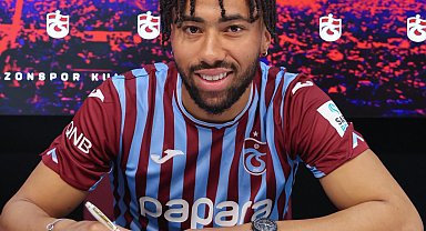 Trabzonspor'da yeni transfer Tim Jabol Folcarelli için imza töreni düzenlendi