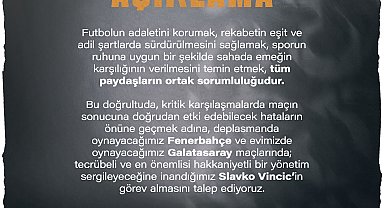 Trabzonspor'dan 'Slavko Vincic' talebi