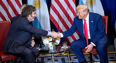 Trump, Polonya Cumhurbaşkanı Duda ve Arjantin Devlet Başkanı Milei ile görüştü