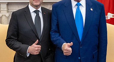 Trump ve Macron, Beyaz Saray'da bir araya geldi