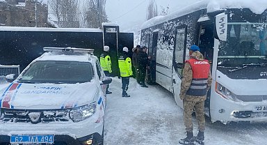 Tunceli'de kar nedeniyle eğitime 1 gün ara verildi