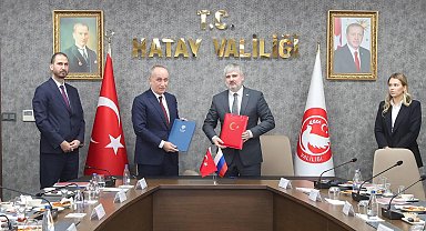 Türkiye- Rusya Kentsel Gelişme Çalışma Grubu Toplantısı Hatay'da yapıldı