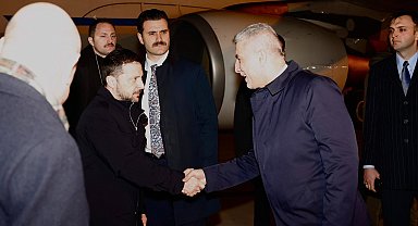 Ukrayna Devlet Başkanı Zelenskiy, Türkiye'ye geldi