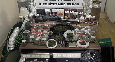 Uyuşturucu imal edilen villaya operasyon; 1 tutuklama