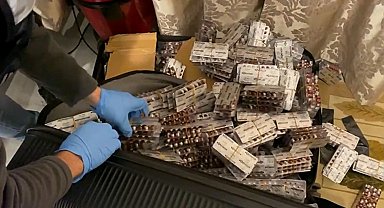 Uyuşturucuyu saklamak için 3 ev kiralamış