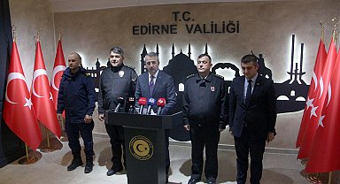 Vali Sezer: Edirne'de ocak ayında 1223 kilogram uyuşturucu ele geçirildi