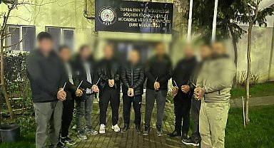 Yabancı uyrukluları kaçak olarak çalıştıran 3 şüpheliye gözaltı