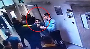 Yakalanan hükümlüyü, hastaneden kaçırmaya çalıştılar; o anlar kamerada