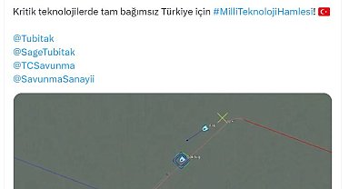 Yerli ve milli havadan havaya görüş ötesi füzesi 'GÖKDOĞAN'dan tam isabet