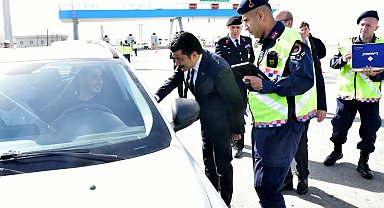 26 ilin geçiş güzergahı Kırşehir'de bayram trafiği denetimi