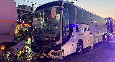 4 araç zincirleme kazaya karıştı: 1 ölü, 7 yaralı