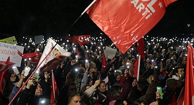 Adana'da Ekrem İmamoğlu'na destek yürüyüşü