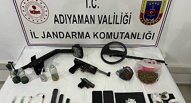 Adıyaman'da uyuşturucu operasyonunda 14 gözaltı