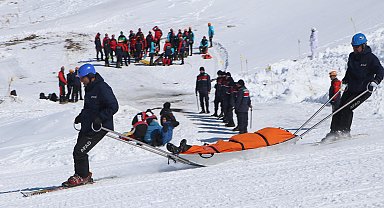 AFAD'dan Erzurum'da '2025 Kış Saha Tatbikatı'