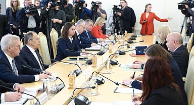 AGİT Sekreteri Sinirlioğlu ve Rusya Dışişleri Bakanı Lavrov görüştü