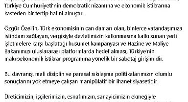AK Parti'li Efkan Ala'dan, Özgür Özel'e 'Boykot' tepkisi