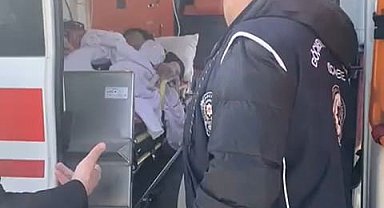 Ambulansta kaçak göçmen yakalandı