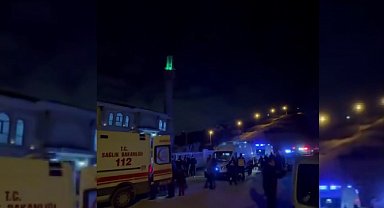 Ankara'da, camide doğal gaz sızıntısı; 16 kişi hastaneye kaldırıldı