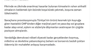 Bahçeli: Maske takıp polisimize taş atanların hukuk veya özgürlükle hiçbir ilgisi yoktur