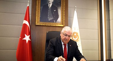 Bakan Güler'den, İstiklal Marşı'nın kabulünün 104'üncü yıl dönümü mesajı