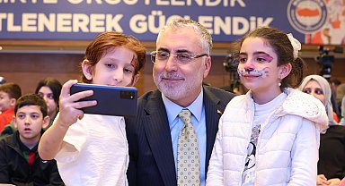 Bakan Işıkhan, 'Minik Kalplerde Umudu Yaşat' iftar programına katıldı