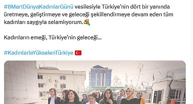 Bakan Kacır: En kritik projelerde Türk kadınının imzası var