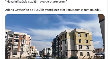 Bakan Kurum: Adana Ceyhan'da afet konutlarımızı tamamladık