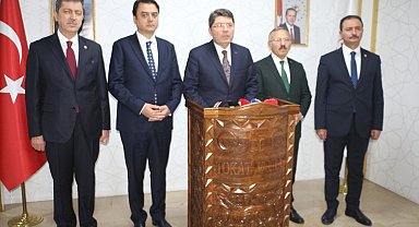 Bakan Tunç: Suç şebekeleriyle, yolsuzlukla mücadele eden bir yargı istemiyorlar