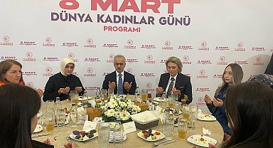 Bakan Uraloğlu, bakanlığının kadın personeliyle iftar yaptı