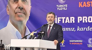 Bakan Yumaklı, Kastamonu'da AK Parti İl Başkanlığı'nın düzenlediği iftara katıldı