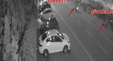 Batman'da motosikletli kapkaç kamerada