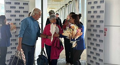 Bodrum'a 3 uçak ile dış hatlardan yaz sezonun ilk yolcuları geldi