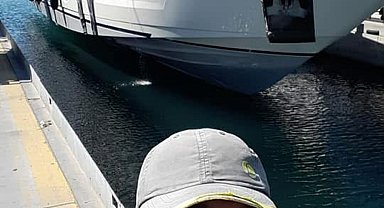 Bodrum'da yat ile pasarella arasında sıkışan kaptan öldü