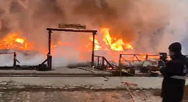 Bolu'da mühürlenen otelde yangın; restoranı kullanılamaz hale geldi