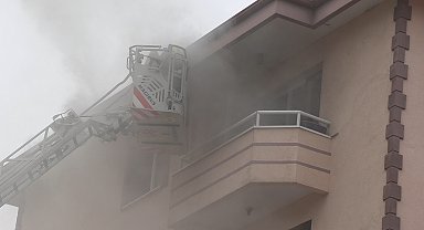 Bulaşık makinesinden yangın çıktı