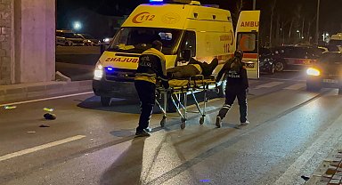 Bursa'da hafif ticari aracın çarptığı 2 yaya yaralandı