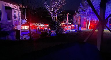 Bursa'da kereste imalathanesinde çıkan yangın söndürüldü