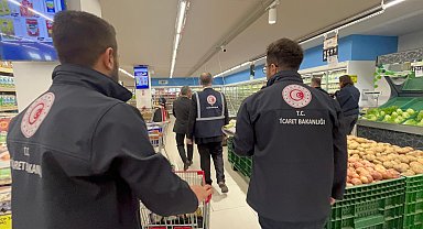 Bursa'da marketlerde denetim; haksız ve fahiş fiyat uygulayanlara 3,8 milyon lira ceza