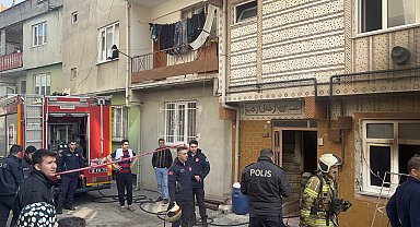 Bursa'da yangın; aynı aileden 2'si çocuk 4 kişi dumandan etkilendi