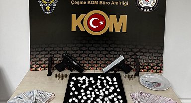 Çeşme'de eve silah saldırı soruşturmasında 3 gözaltı