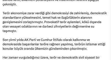 Cevdet Yılmaz: Temenni ederiz ki bu fırsat değerlendirilsin