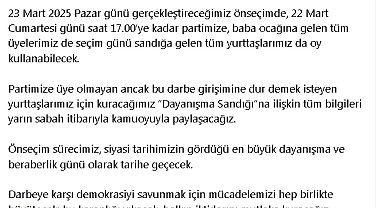 CHP'nin cumhurbaşkanı adayı ön seçiminde üye olmayanlar da oy kullanabilecek