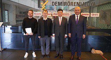 Çin heyetinden DHA'ya ziyaret