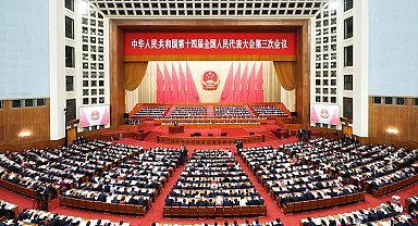 Çin Ulusal Halk Kongresi'nin genel kurulu başladı
