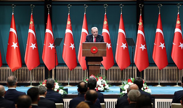 Cumhurbaşkanı Erdoğan: Milli gelirimiz 1,3 trilyon doları, kişi başı gelirimiz ise 15 bin doları geçti