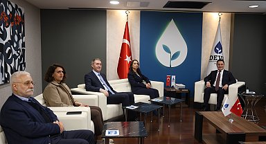 DEM Parti heyeti, DEVA Partisi Genel Başkanı Babacan'ı ziyaret etti