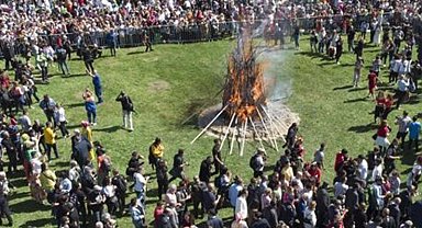 Diyarbakır'da nevruz hazırlığı; 3 ton odun yakılacak