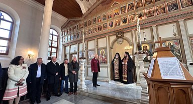 Edirne'de, Sveti Georgi Kilisesi'nde 'Bulgaristan Ulusal Günü' ayini düzenlendi