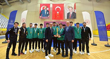 Erkekler Salon Hokeyi 1'inci Lig Osmaniye etabı sona erdi