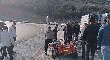 Gaziantep'te otomobil ile sepetli motosiklet çarpıştı: 1 ölü, 1 yaralı